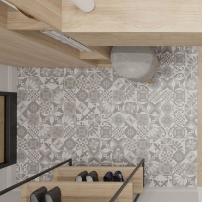 7246-0009 Керамогранит ОКЛЕНД 45*45см пэчворк 1,62м2